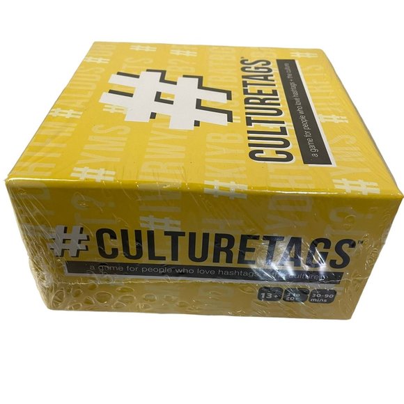 NIB #CULTURE TAGS A Game for People Who Love Hashtags The Culture Party Game - Picture 2 of 4